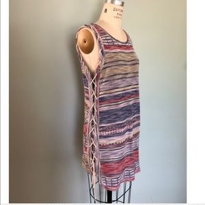 Southwest Lace -Up Dress